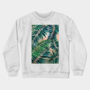 Palm Leaves Illustration 1 Crewneck Sweatshirt